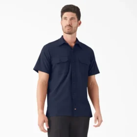 Camisas de trabajo de alto rendimiento de manga corta