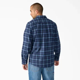 Camisas de trabajo de franela de manga larga