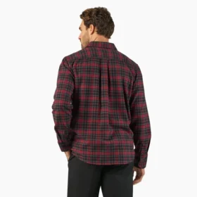 Camisas de trabajo de franela de manga larga