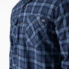 Camisas de trabajo de franela de manga larga Camisas de trabajo de franela de manga larga