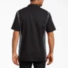 Camisas de trabajo de manga corta en dos tonos Camisas de trabajo de manga corta en dos tonos