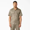 Camisas de trabajo de pantalones cortos Flex de corte holgado Camisas de trabajo de pantalones cortos Flex de corte holgado