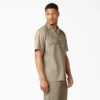 Camisas de trabajo de pantalones cortos Flex de corte holgado Camisas de trabajo de pantalones cortos Flex de corte holgado
