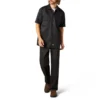 Camisas de trabajo de pantalones cortos Flex de corte holgado Camisas de trabajo de pantalones cortos Flex de corte holgado