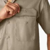 Camisas de trabajo de pantalones cortos Flex de corte holgado Camisas de trabajo de pantalones cortos Flex de corte holgado
