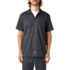 Camisas de trabajo de pantalones cortos Flex Slim Fit Camisas de trabajo de pantalones cortos Flex Slim Fit