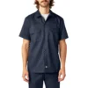 Camisas de trabajo de pantalones cortos Flex Slim Fit Camisas de trabajo de pantalones cortos Flex Slim Fit
