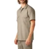 Camisas de trabajo de pantalones cortos Flex Slim Fit Camisas de trabajo de pantalones cortos Flex Slim Fit