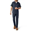 Camisas de trabajo de pantalones cortos Flex Slim Fit Camisas de trabajo de pantalones cortos Flex Slim Fit