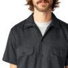 Camisas de trabajo de pantalones cortos Flex Slim Fit Camisas de trabajo de pantalones cortos Flex Slim Fit