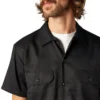 Camisas de trabajo de pantalones cortos Flex Slim Fit Camisas de trabajo de pantalones cortos Flex Slim Fit