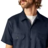 Camisas de trabajo de pantalones cortos Flex Slim Fit Camisas de trabajo de pantalones cortos Flex Slim Fit