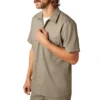 Camisas de trabajo de pantalones cortos Flex Slim Fit Camisas de trabajo de pantalones cortos Flex Slim Fit