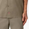 Camisas de trabajo de pantalones cortos Flex Slim Fit Camisas de trabajo de pantalones cortos Flex Slim Fit
