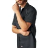 Camisas de trabajo de pantalones cortos Flex Slim Fit Camisas de trabajo de pantalones cortos Flex Slim Fit