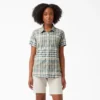 Camisas de trabajo de pantalones cortos refrescantes para mujer Camisas de trabajo de pantalones cortos refrescantes para mujer