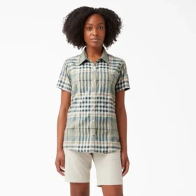 Camisas de trabajo de pantalones cortos refrescantes para mujer Camisas de trabajo de pantalones cortos refrescantes para mujer