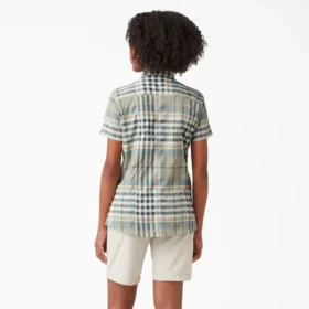 Camisas de trabajo de pantalones cortos refrescantes para mujer Camisas de trabajo de pantalones cortos refrescantes para mujer
