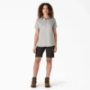 Camisas de trabajo de pantalones cortos refrescantes para mujer Camisas de trabajo de pantalones cortos refrescantes para mujer