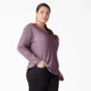 Camisas Henley de manga larga para mujer tallas grandes Camisas Henley de manga larga para mujer tallas grandes