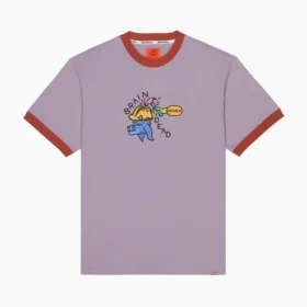 Camiseta bordada Brain Dead