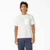 Camiseta con bolsillo teñida en prenda Camiseta con bolsillo teñida en prenda