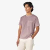 Camiseta con bolsillo teñida en prenda Camiseta con bolsillo teñida en prenda