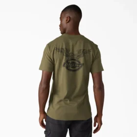 Camiseta con gráfico del logotipo del águila