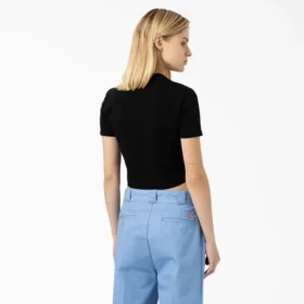 Camiseta corta con el logotipo de Maple Valley para mujer