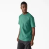 Camiseta de bolsillo de tejido grueso desgastada