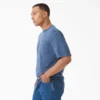 Camiseta de bolsillo de tejido grueso desgastada