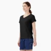 Camiseta de cuello en V para mujer Camiseta de cuello en V para mujer