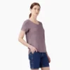 Camiseta de cuello en V para mujer Camiseta de cuello en V para mujer