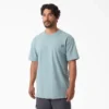 Camiseta de manga corta con bolsillo de tejido grueso Camiseta de manga corta con bolsillo de tejido grueso