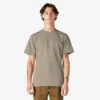 Camiseta de manga corta con bolsillo de tejido grueso Camiseta de manga corta con bolsillo de tejido grueso
