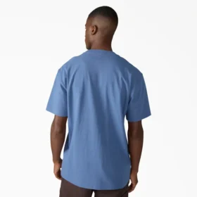 Camiseta de manga corta con bolsillo de tejido grueso