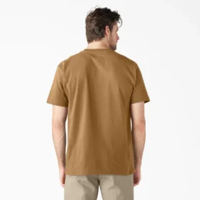 Camiseta de manga corta con bolsillo de tejido grueso