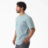 Camiseta de manga corta con bolsillo de tejido grueso Camiseta de manga corta con bolsillo de tejido grueso