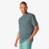 Camiseta de manga corta con bolsillo de tejido grueso Camiseta de manga corta con bolsillo de tejido grueso