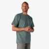 Camiseta de manga corta con bolsillo de tejido grueso Camiseta de manga corta con bolsillo de tejido grueso