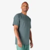 Camiseta de manga corta con bolsillo de tejido grueso Camiseta de manga corta con bolsillo de tejido grueso
