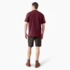 Camiseta de manga corta con bolsillo de tejido grueso Camiseta de manga corta con bolsillo de tejido grueso