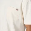 Camiseta de manga corta con bolsillo de tejido grueso Camiseta de manga corta con bolsillo de tejido grueso