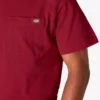 Camiseta de manga corta con bolsillo de tejido grueso Camiseta de manga corta con bolsillo de tejido grueso