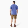 Camiseta de manga corta con bolsillo de tejido grueso Camiseta de manga corta con bolsillo de tejido grueso