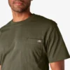 Camiseta de manga corta con bolsillo de tejido grueso Camiseta de manga corta con bolsillo de tejido grueso