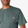 Camiseta de manga corta con bolsillo de tejido grueso Camiseta de manga corta con bolsillo de tejido grueso