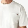 Camiseta de manga corta con bolsillo de tejido grueso Camiseta de manga corta con bolsillo de tejido grueso