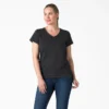 Camiseta de manga corta con cuello en V para mujer Camiseta de manga corta con cuello en V para mujer