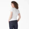 Camiseta de manga corta con cuello en V para mujer Camiseta de manga corta con cuello en V para mujer